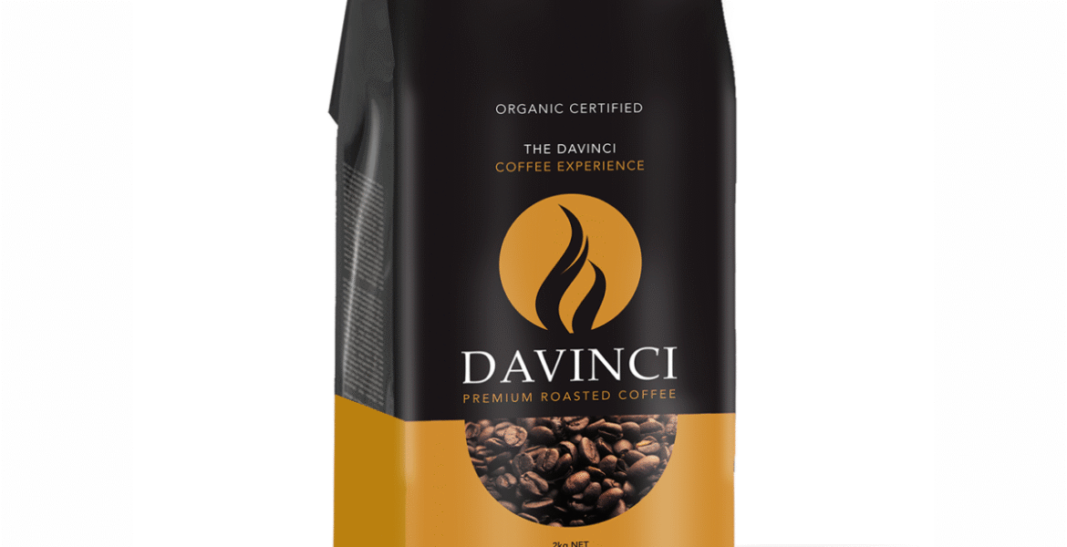<b>Organic DaVinci Premium Coffee</b><br>Roasted Beans 2kg