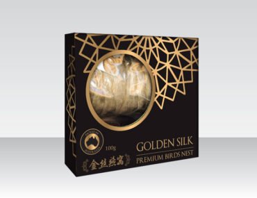 <b>GOLDEN SILK</b><br><b>PREMIUM BIRDS NEST</b><br>AAA QUALITY, 100g