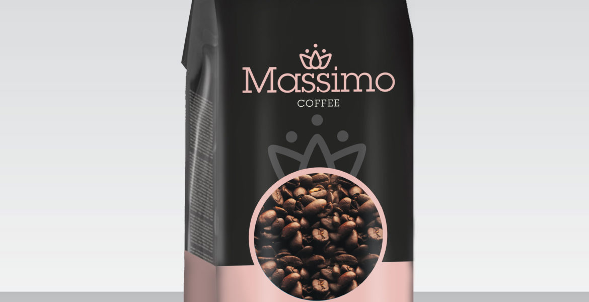 <b>Massimo Premium Coffee</b><br>Roasted Beans & Powder 500g