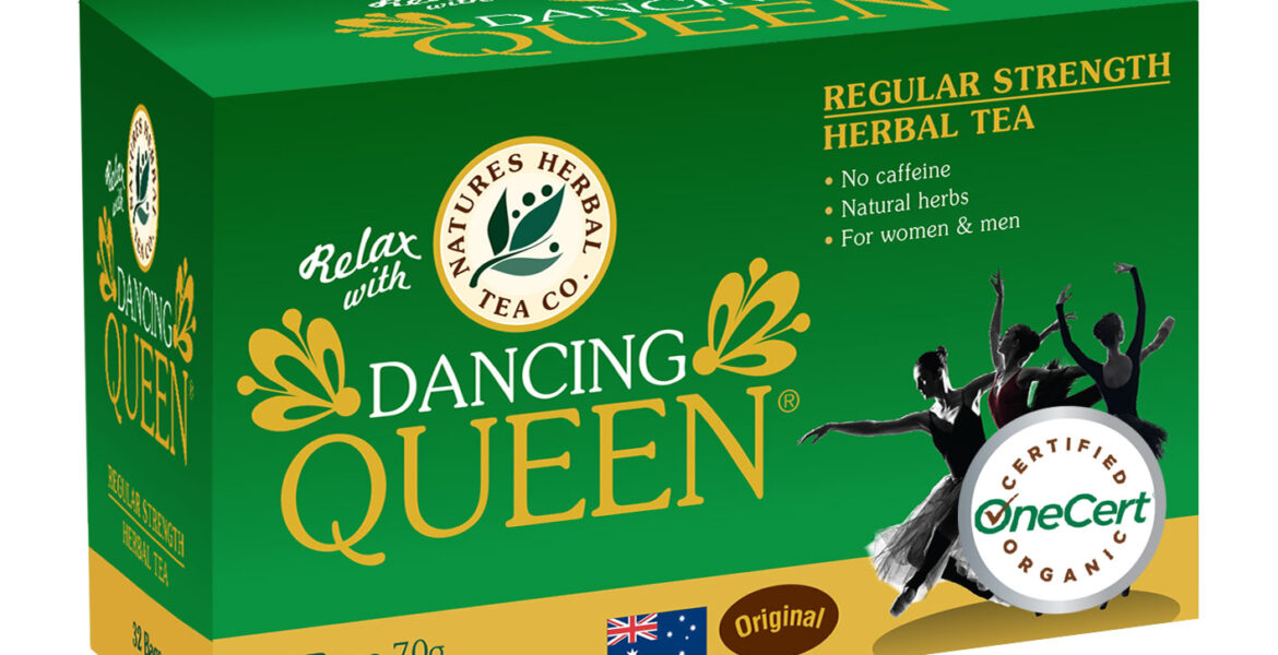 <b>Dancing Queen</b><br>Organic <br> Weight Control Herbal Tea <br> 32 Bags