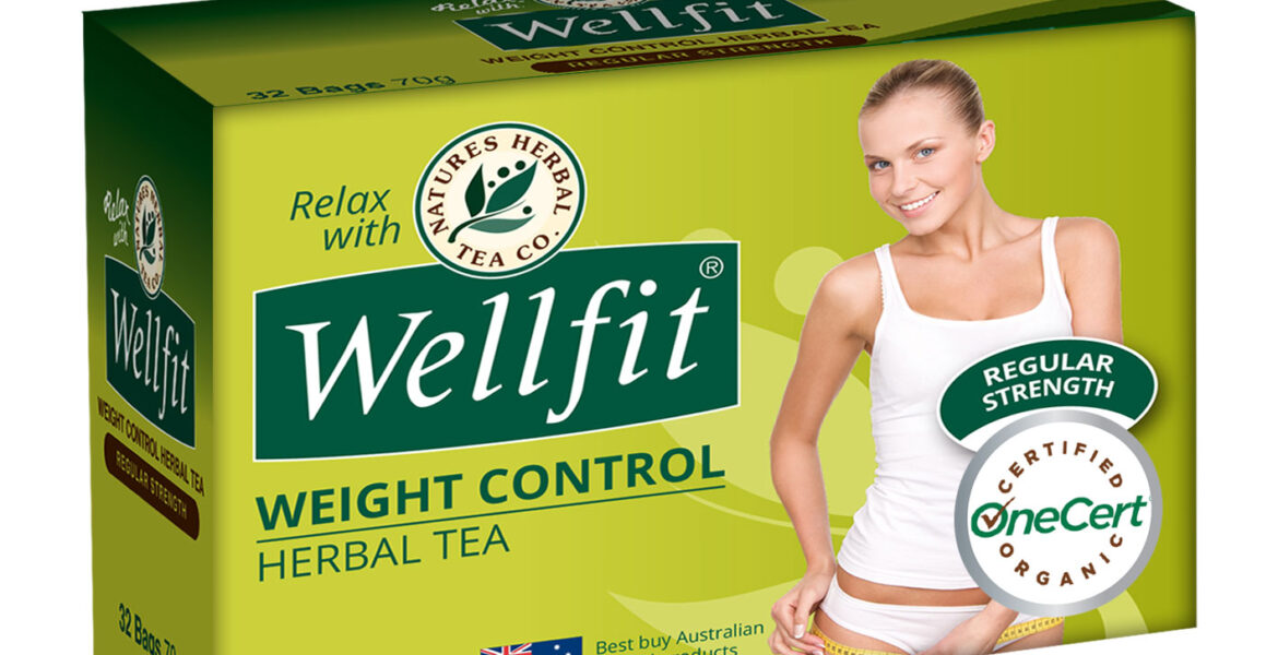 <b>Wellfit</b><br>Organic <br> Weight Control Herbal Tea <br> 32 Bags