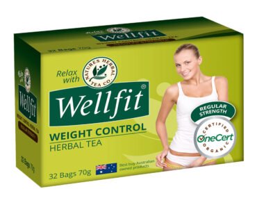 <b>Wellfit</b><br>Organic <br> Weight Control Herbal Tea <br> 32 Bags
