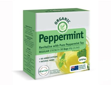 <b>Peppermint</b><br>Organic<br> Revitalise Herbal Tea<br> 30 Bags