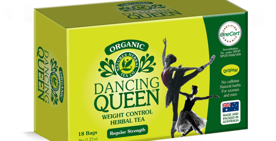 <b>Dancing Queen</b><br>Organic <br> Weight Control Herbal Tea <br> 18 Bags