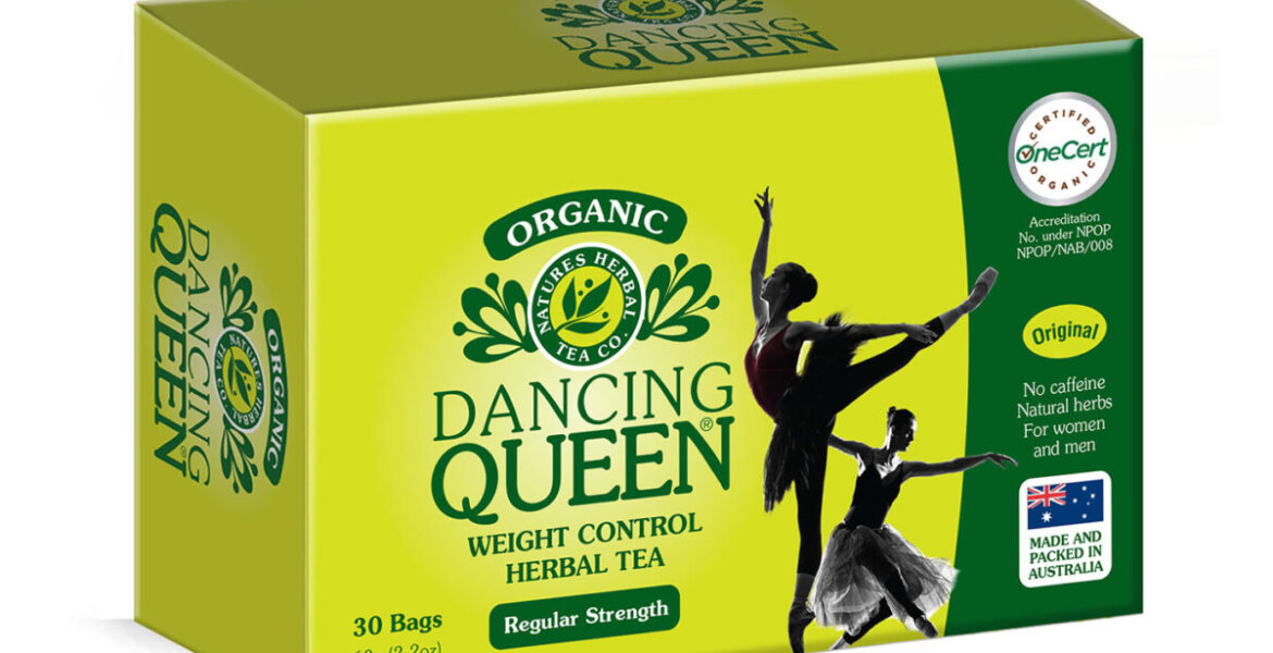 <b>Dancing Queen</b><br>Organic <br> Weight Control Herbal Tea <br> 30 Bags