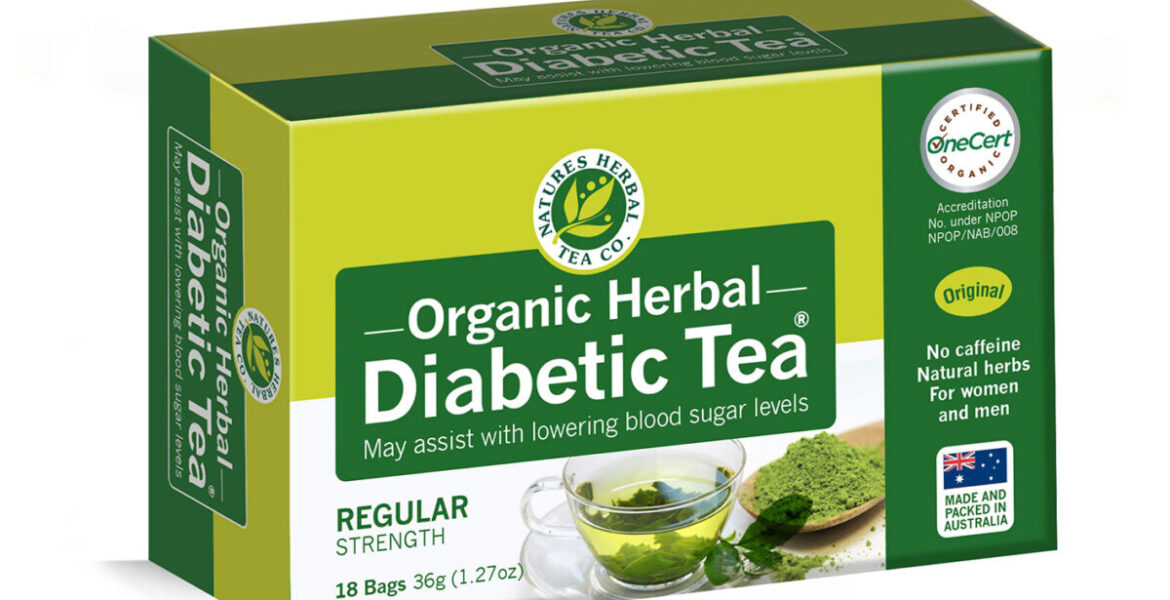 <b>Diabetic</b><br>Organic <br> Health Benefit Herbal Tea <br> 18 Bags