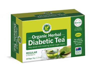 <b>Diabetic</b><br>Organic <br> Health Benefit Herbal Tea <br> 18 Bags