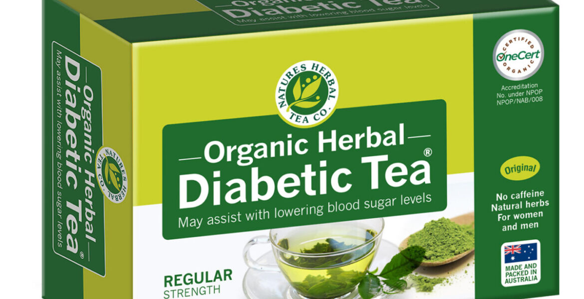 <b>Diabetic</b><br>Organic <br> Health Benefit Herbal Tea <br> 36 Bags