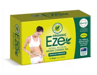 <b>Eze Herbal Infusion</b><br>Organic <br> Weight Control Herbal Tea <br> 12 Bags