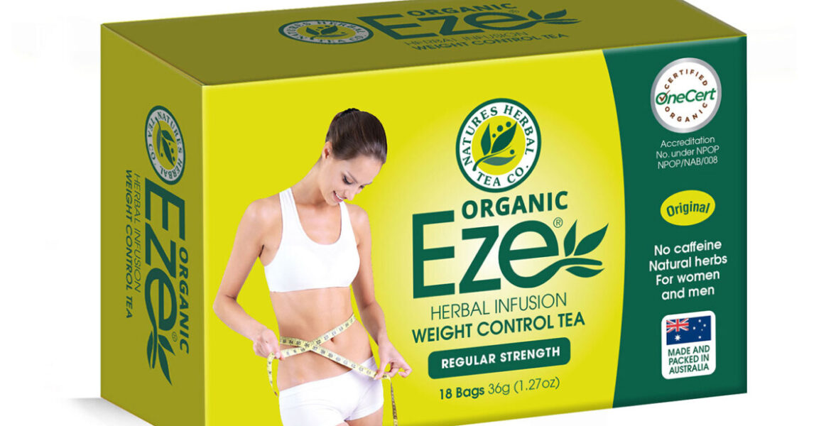 <b>Eze Herbal Infusion</b><br>Organic <br> Weight Control Herbal Tea <br> 18 Bags