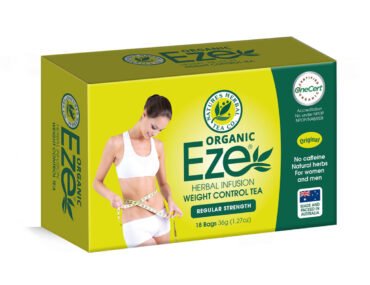 <b>Eze Herbal Infusion</b><br>Organic <br> Weight Control Herbal Tea <br> 18 Bags