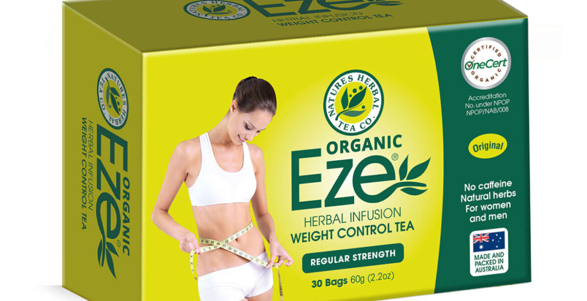 <b>Eze Herbal Infusion</b><br>Organic <br> Weight Control Herbal Tea <br> 30 Bags