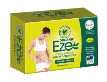 <b>Eze Herbal Infusion</b><br>Organic <br> Weight Control Herbal Tea <br> 30 Bags