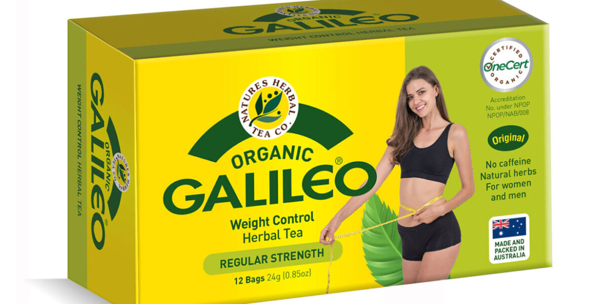 <b>Galileo</b><br>Organic <br> Weight Control Herbal Tea <br> 12 Bags