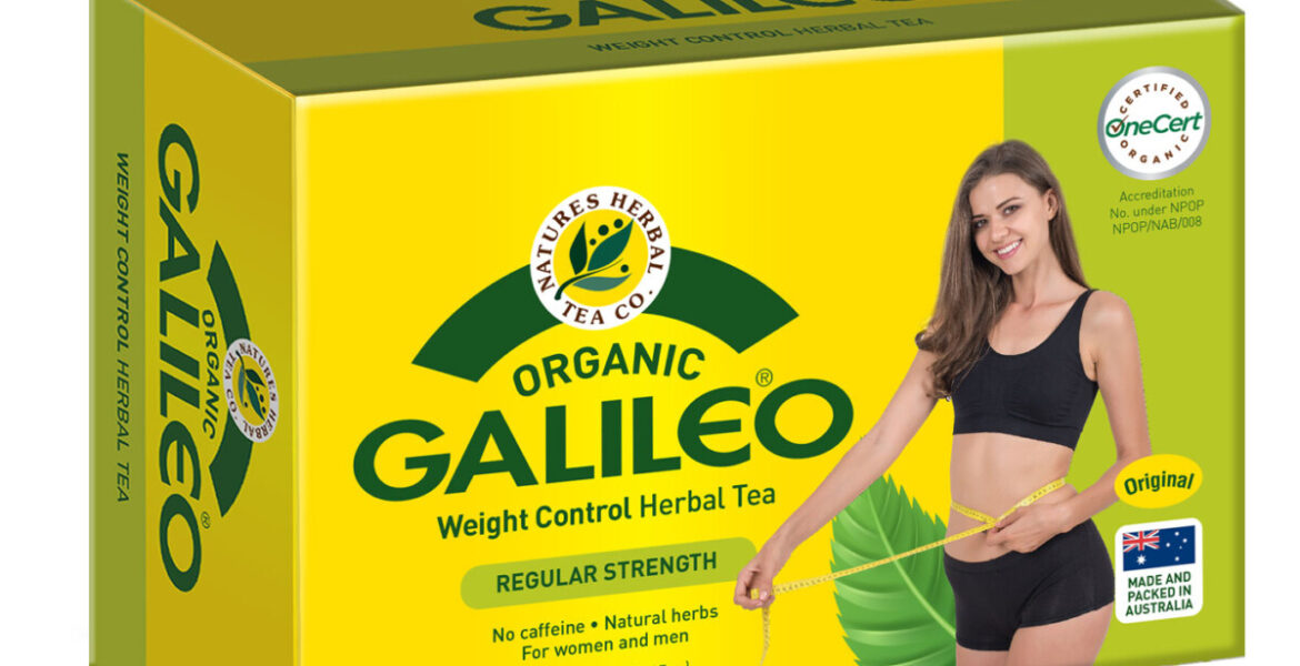 <b>Galileo</b><br>Organic <br> Weight Control Herbal Tea <br> 36 Bags