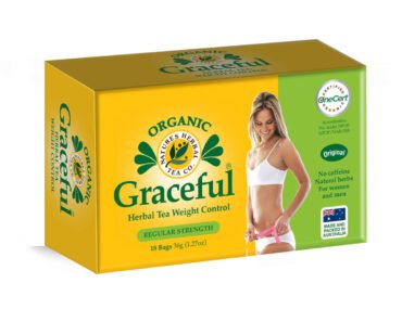 <b>Graceful</b><br>Organic <br> Weight Control Herbal Tea <br> 18 Bags