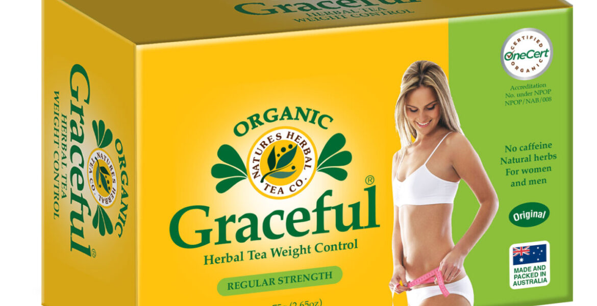 <b>Graceful</b><br>Organic <br> Weight Control Herbal Tea <br> 36 Bags