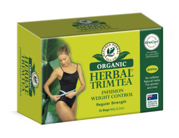 <b>Herbal Trim Infusion</b><br>Organic <br> Weight Control Herbal Tea <br> 30 Bags