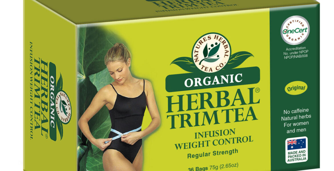 <b>Herbal Trim Infusion</b><br>Organic <br> Weight Control Herbal Tea <br> 36 Bags