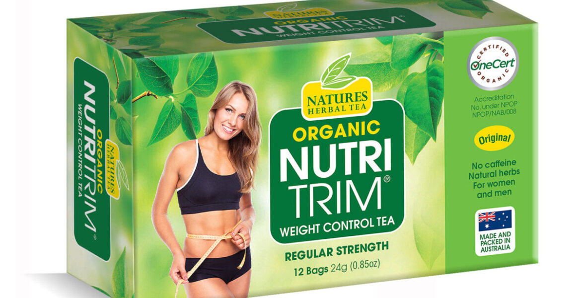 <b>Nutri Trim</b><br>Organic<br> Weight Control Herbal Tea<br> 12 Bags