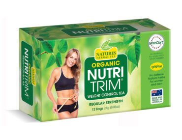<b>Nutri Trim</b><br>Organic<br> Weight Control Herbal Tea<br> 12 Bags