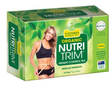 <b>Nutri Trim</b><br>Organic<br> Weight Control Herbal Tea<br> 36 Bags