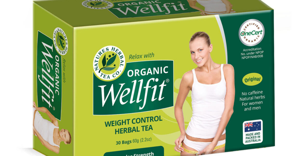 <b>Wellfit</b><br>Organic <br> Weight Control Herbal Tea <br> 30 Bags
