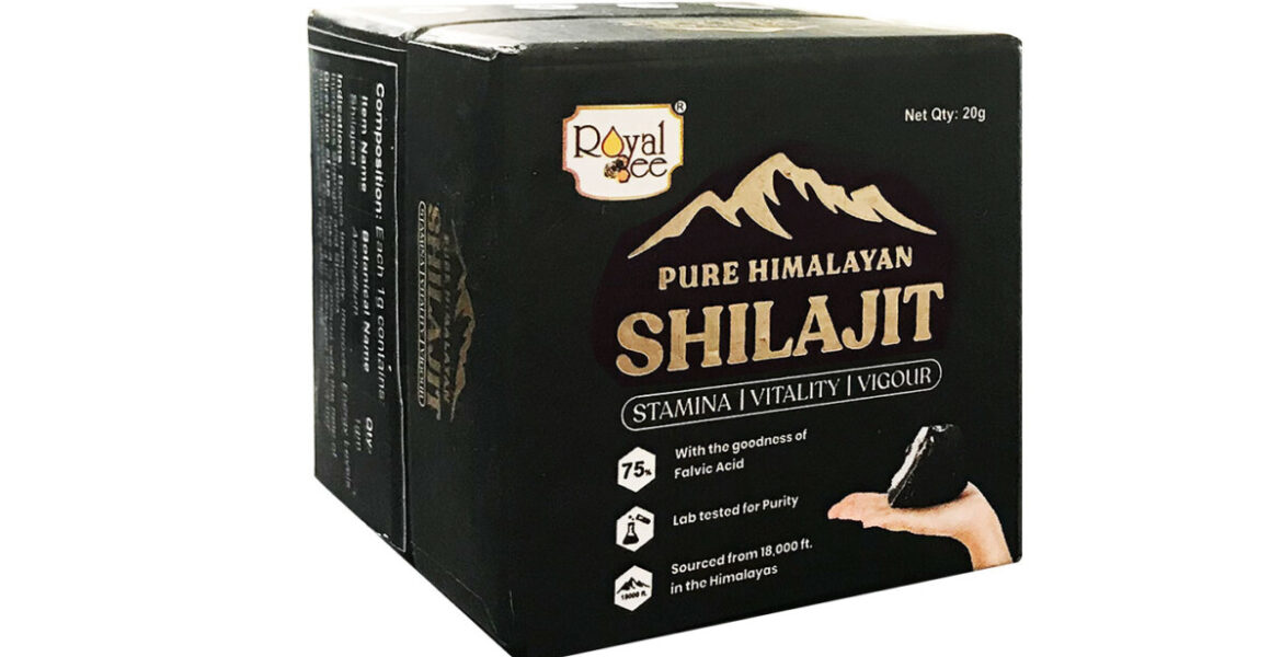 <b>Royal Bee</b><br><b> Shilajit </b><br><b>Pure Himalayan</b><br>20g