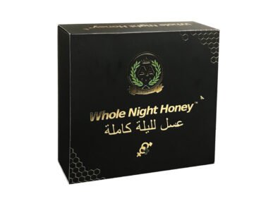 <b>Whole Night Honey</b><br><b>Premium Quality Honey</b><br>12 Sachets